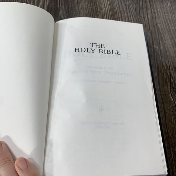 COKESBURY NRSV PEW UNITED METHODIST EDITION BIBLE 1990 - Hardcover - Picture 5 of 8